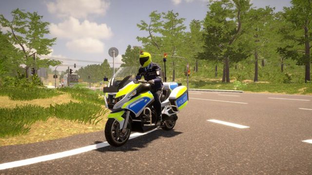 Hình ảnh gameplay Autobahn Police Simulator 3 Police Motorcycle-TENOKE