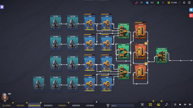 Hình ảnh gameplay Factory Planner v1.0.3 Early Access