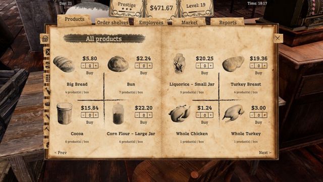 Hình ảnh gameplay Wild West Supermarket Simulator Early Access