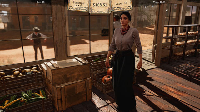 Hình ảnh gameplay Wild West Supermarket Simulator Early Access