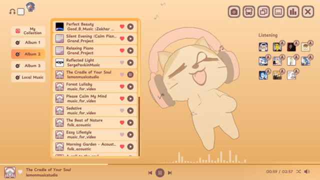 Hình ảnh gameplay NoSlack Pets Lo-Fi Paws-TENOKE