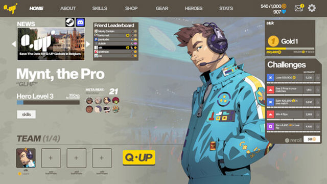 Hình ảnh gameplay Q-UP-TENOKE