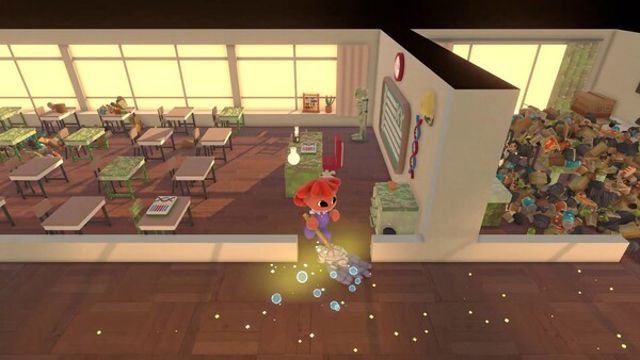 Hình ảnh gameplay Cleaning Up-P2P