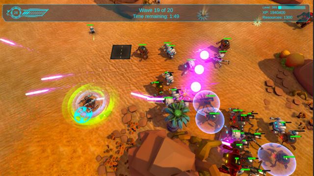 Hình ảnh gameplay Compadrone Land Wars-TENOKE