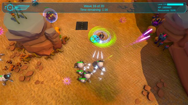 Hình ảnh gameplay Compadrone Land Wars-TENOKE