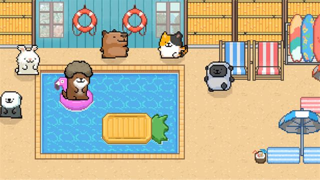 Hình ảnh gameplay Malteses Fluffy Onsen Summer-TENOKE