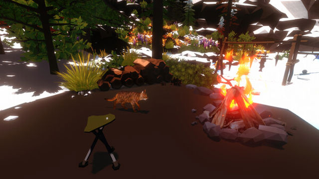 Hình ảnh gameplay Campfire with Cat-TENOKE