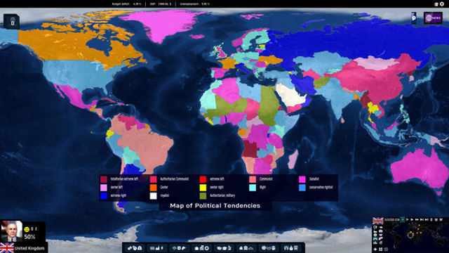 Hình ảnh gameplay Geo Political Simulator 2026 Edition v2.14-P2P