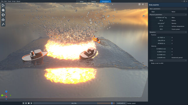 Hình ảnh gameplay SpaceSim Early Access