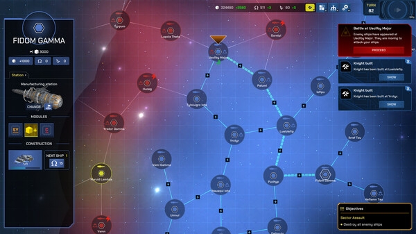 Hình ảnh gameplay Dust Fleet The Sector Assault-RUNE