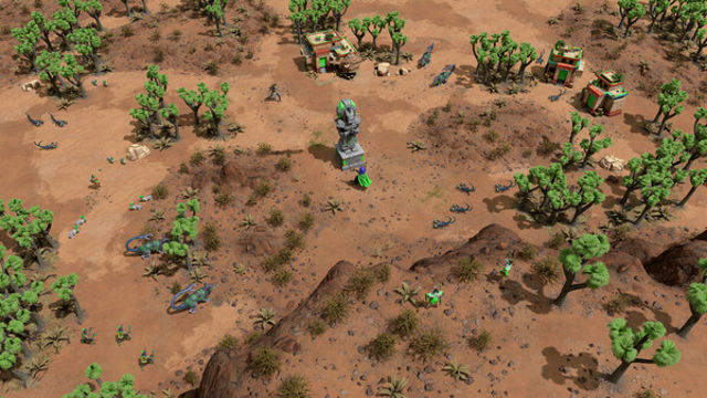 Hình ảnh gameplay Age of Mythology Retold Obsidian Mirror-RUNE