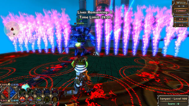 Hình ảnh gameplay Dungeon Defenders Boss Rush II-TENOKE