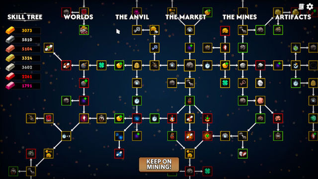 Hình ảnh gameplay Keep on Mining Worlds-GoldBerg
