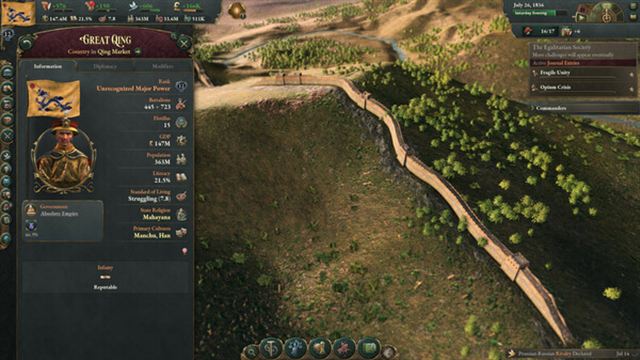 Hình ảnh gameplay Victoria 3 v1.9.1-P2P