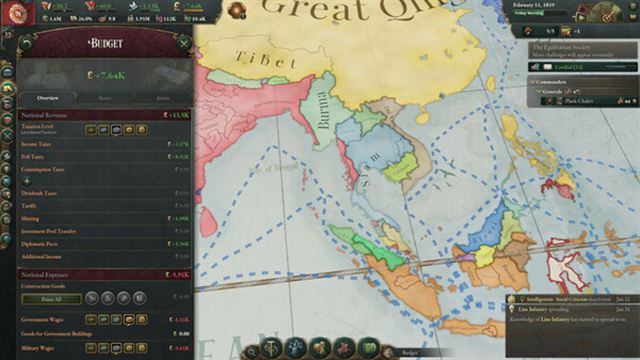 Hình ảnh gameplay Victoria 3 Grand Edition v1.7.4-P2P