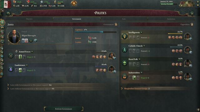 Hình ảnh gameplay Victoria 3 v1.9.1-P2P