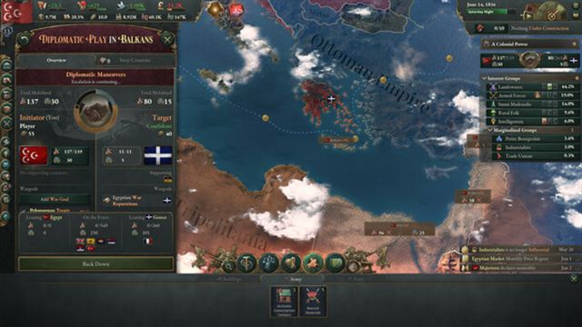 Hình ảnh gameplay Victoria 3 v1.9.7-P2P