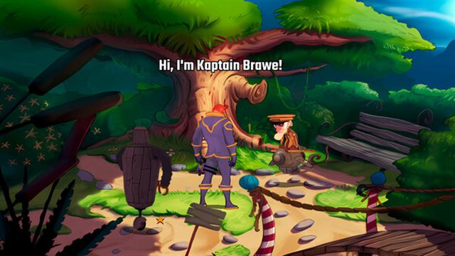 Hình ảnh gameplay Kaptain Brawe A Brawe New World Remastered-TiNYiSO