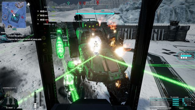 Hình ảnh gameplay MechWarrior 5 Mercenaries v1.1.361-P2P