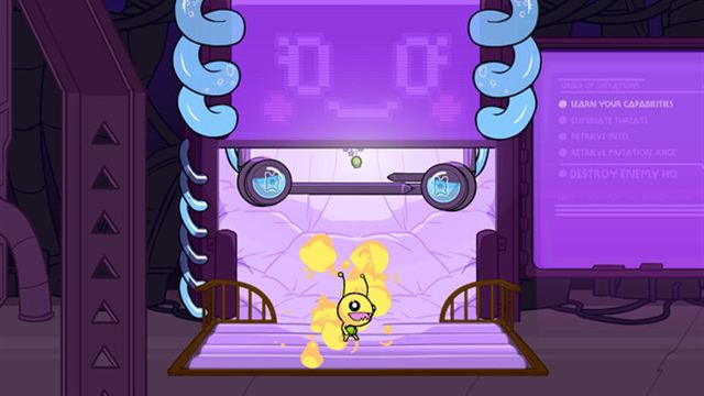 Hình ảnh gameplay Alien Hominid Invasion v1.3.1-P2P