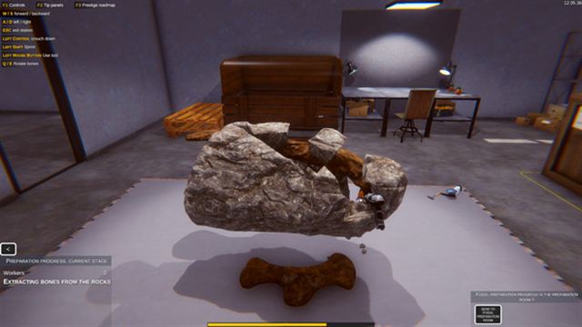 Hình ảnh gameplay Dinosaur Fossil Hunter v2.5.11-GoldBerg