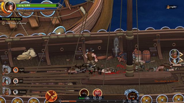 Hình ảnh gameplay Drakkar Crew-TENOKE