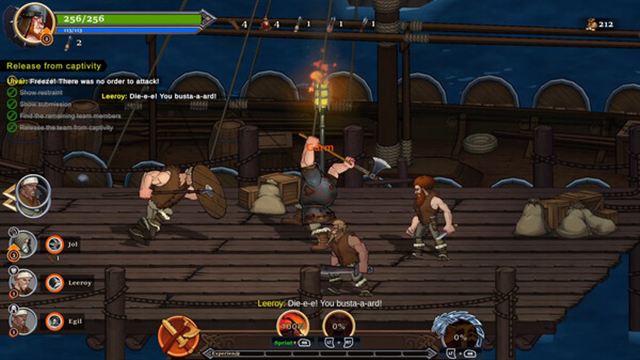 Hình ảnh gameplay Drakkar Crew-TENOKE