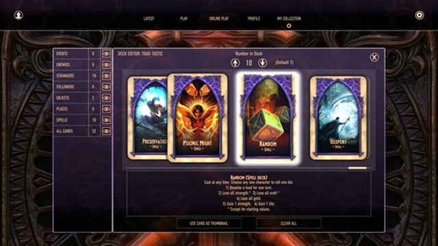 Hình ảnh gameplay Talisman Digital 5th Ed Remastered Character-TENOKE