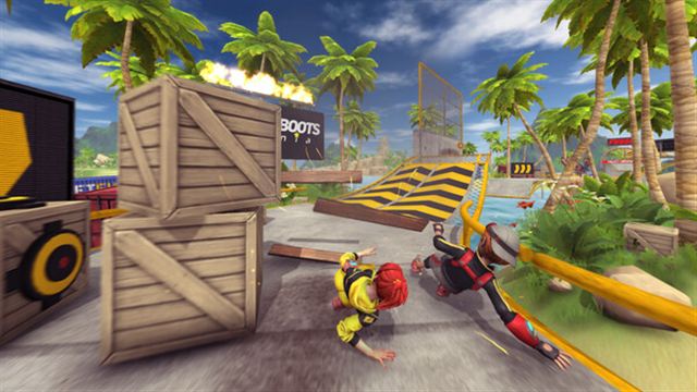Hình ảnh gameplay Rocket Boots Mania-TENOKE