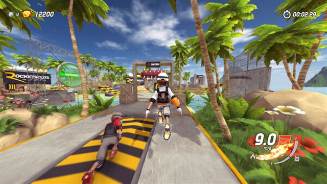 Hình ảnh gameplay Rocket Boots Mania-TENOKE
