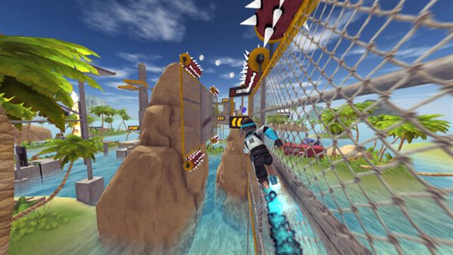 Hình ảnh gameplay Rocket Boots Mania-TENOKE