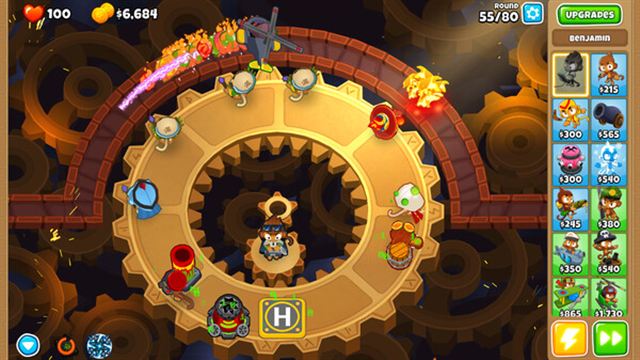 Hình ảnh gameplay Bloons TD 6 v42.2-P2P