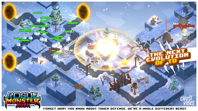 Hình ảnh gameplay Rogue Monster Rush-TENOKE
