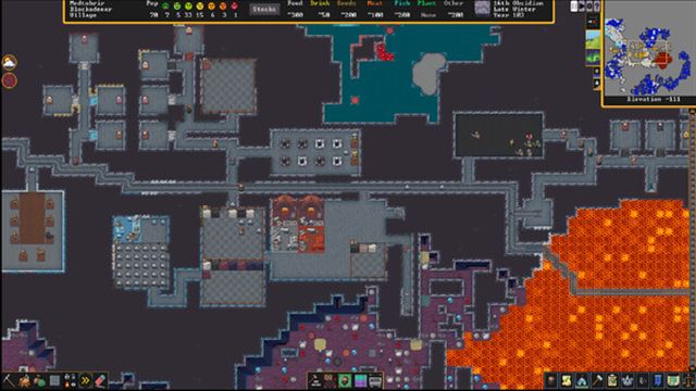Hình ảnh gameplay Dwarf Fortress v50.13-P2P
