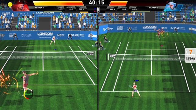 Hình ảnh gameplay Tennis Fighters-TENOKE
